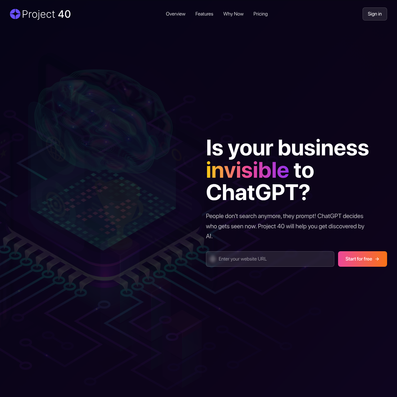 ItsProject40 website thumbnail