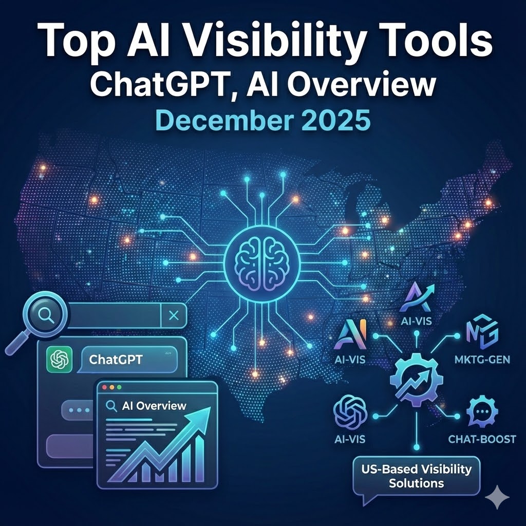 Top Companies Providing AI Marketing Visibility Tools in the US for Enhancing ChatGPT and AI Overview Presence (December 2025)