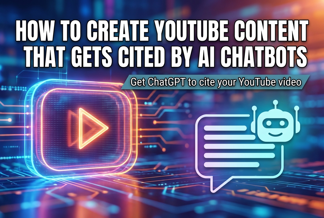 How to Create YouTube Content That Gets Cited by AI Chatbots