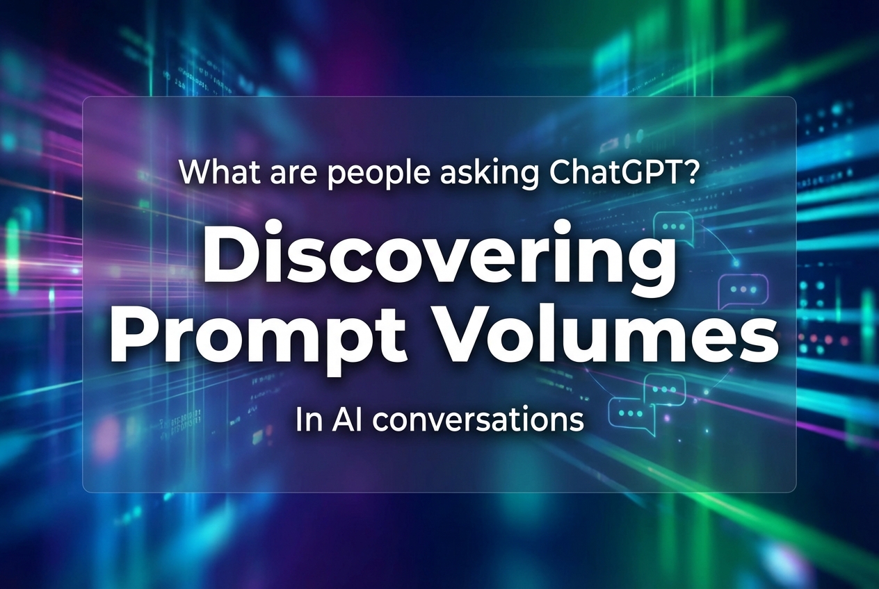Prompt Volume in AI chatbots