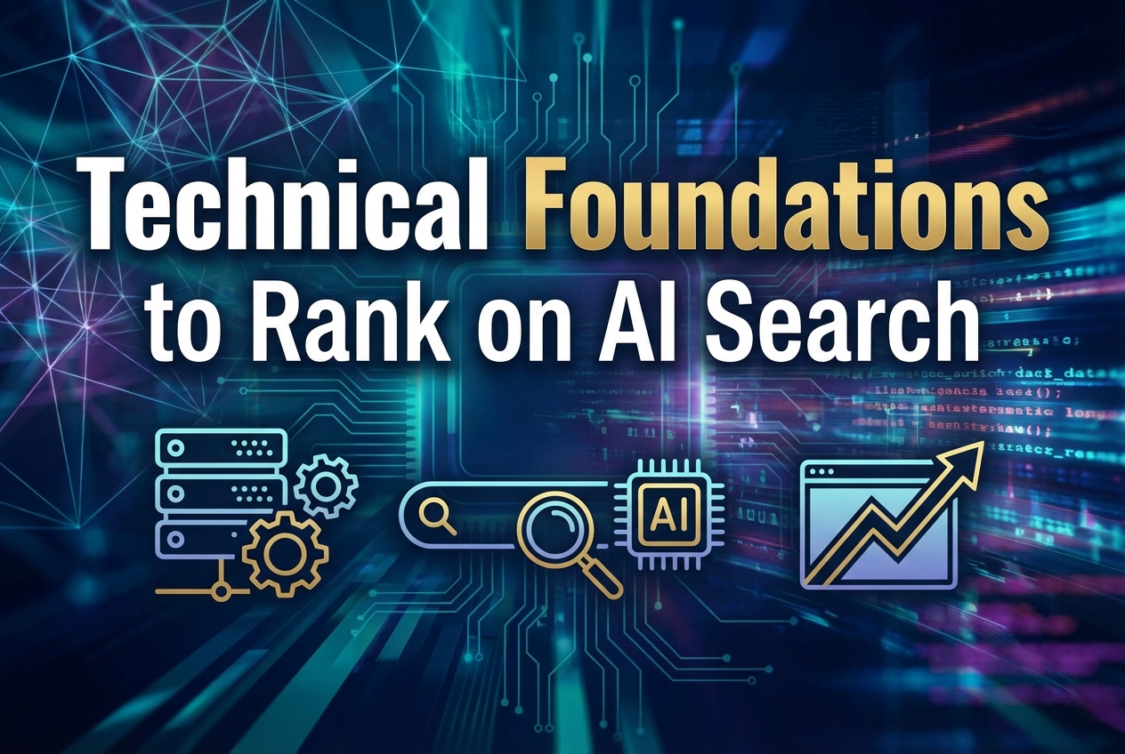 Technical Foundations to rank on AI search