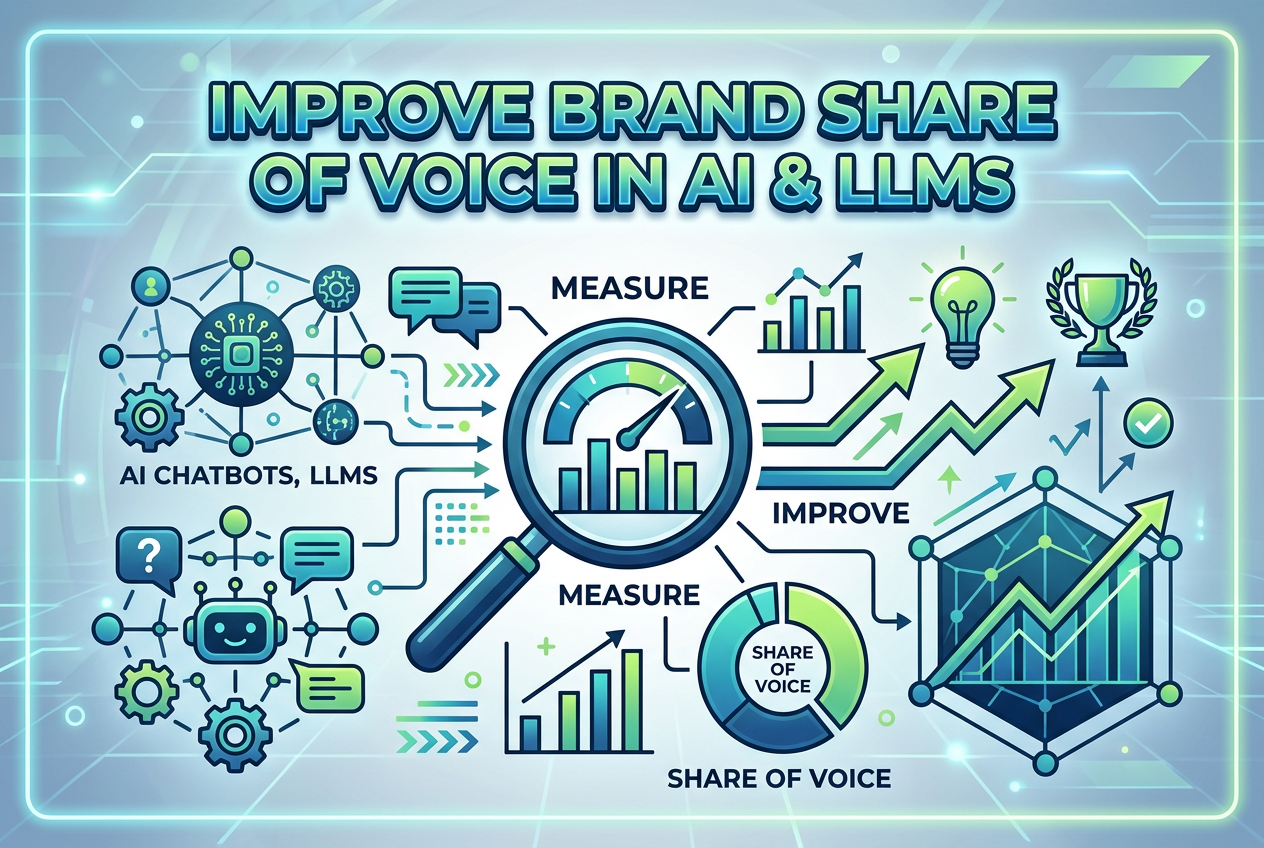 How to Measure and Improve Brand Share of Voice in AI Chatbots and LLMs: A Step-by-Step Guide
