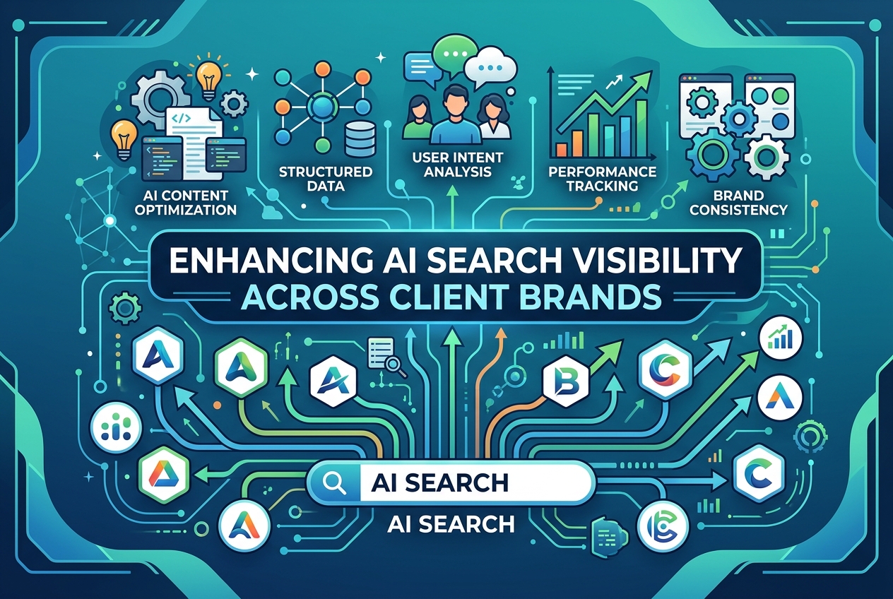 Agency Strategies for Enhancing AI Search Visibility Across Multiple Client Brands