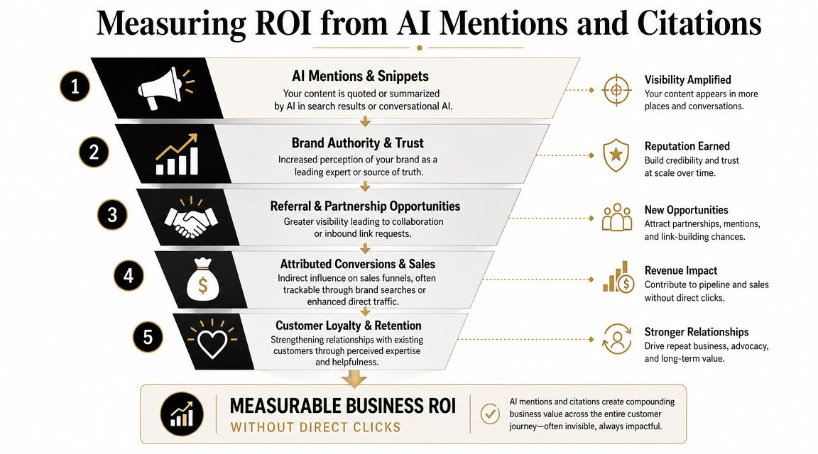Measuring ROI from AI Mentions and Citations
