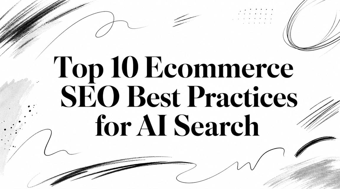 Top 10 Ecommerce SEO Best Practices for AI Search